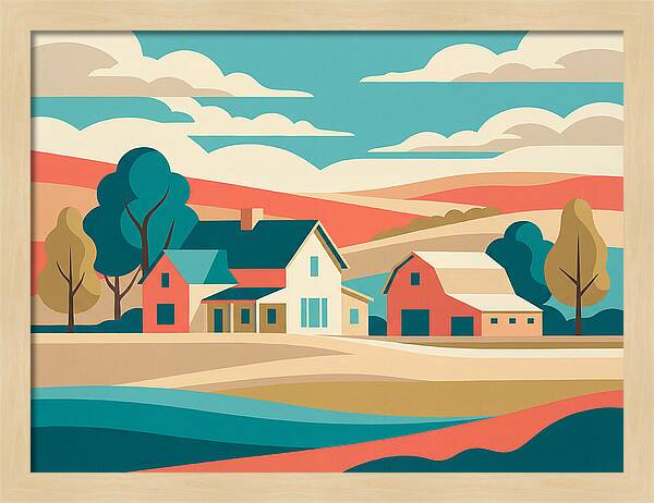 Rustic Charm Of Country Living