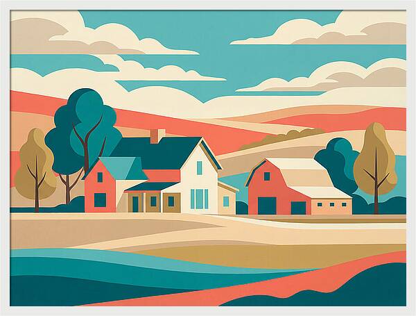 Rustic Charm Of Country Living