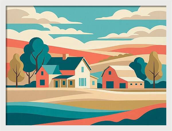 Rustic Charm Of Country Living