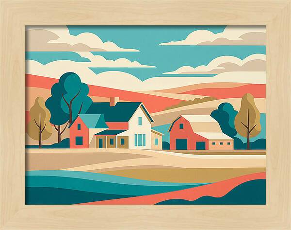 Rustic Charm Of Country Living