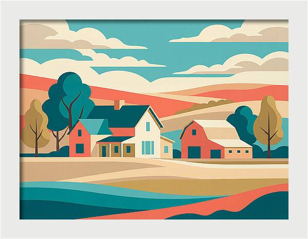 Rustic Charm Of Country Living