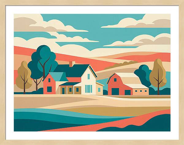 Rustic Charm Of Country Living