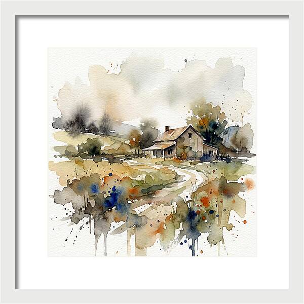 Rustic Charm Of Farm Life