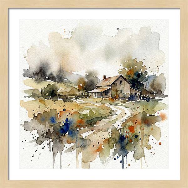 Rustic Charm Of Farm Life
