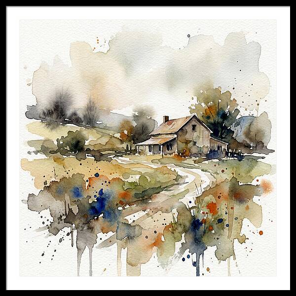 Rustic Charm Of Farm Life