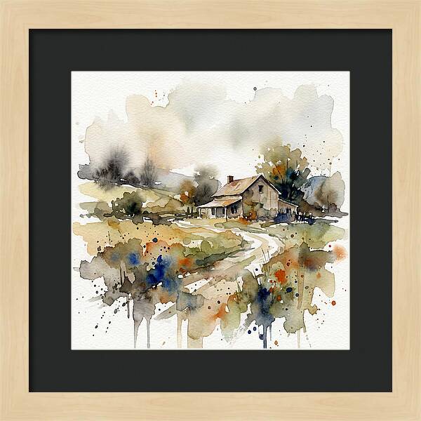 Rustic Charm Of Farm Life