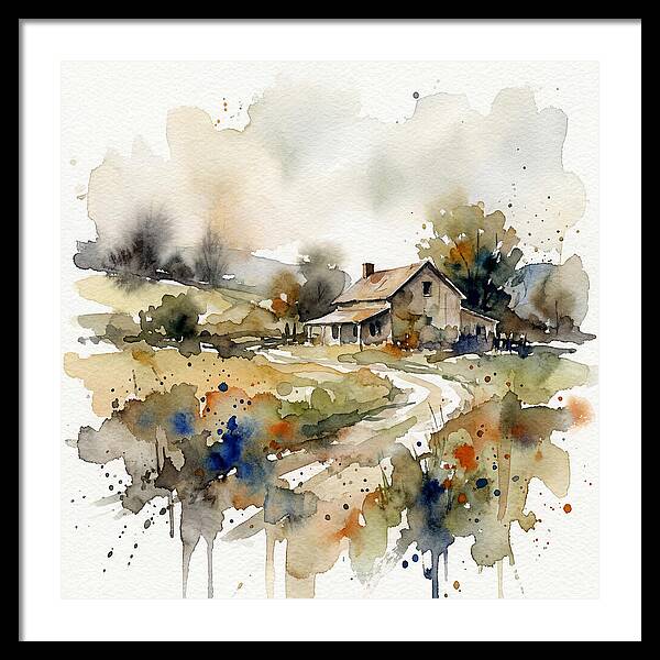 Rustic Charm Of Farm Life