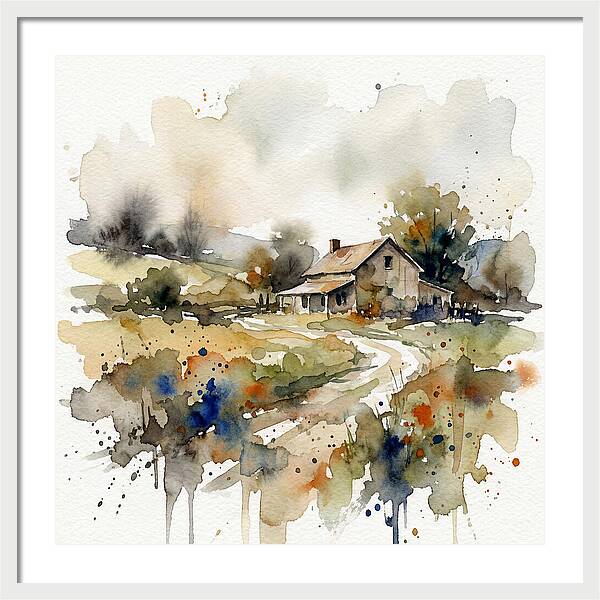 Rustic Charm Of Farm Life