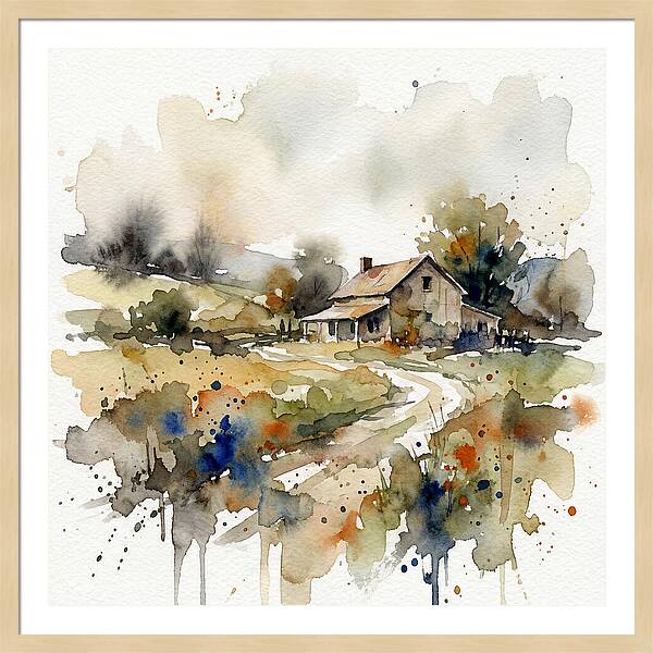 Rustic Charm Of Farm Life
