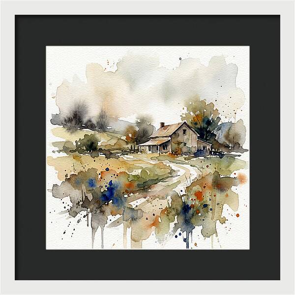 Rustic Charm Of Farm Life