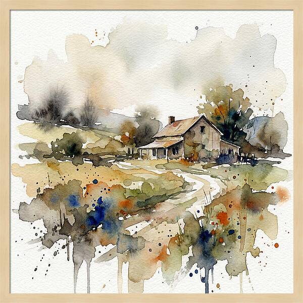 Rustic Charm Of Farm Life