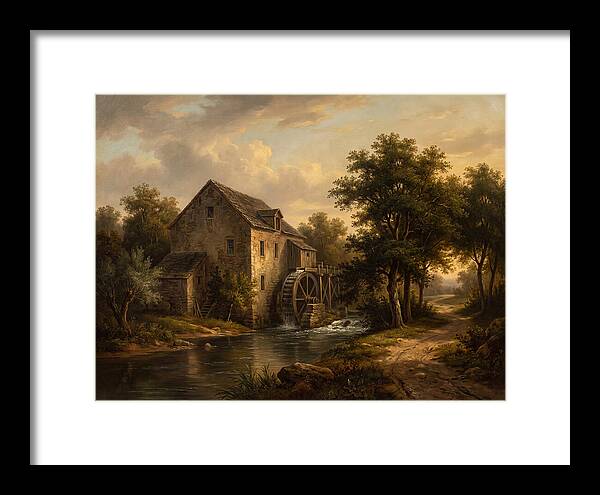 Rustic Charm Of Grain Mills