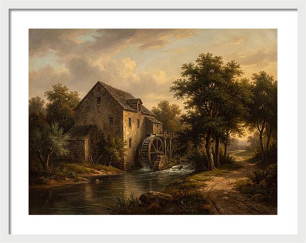 Rustic Charm Of Grain Mills