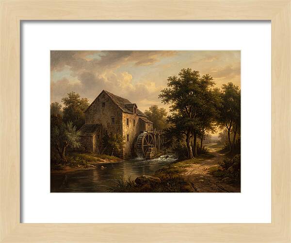 Rustic Charm Of Grain Mills