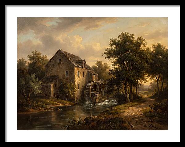 Rustic Charm Of Grain Mills