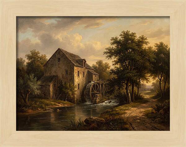 Rustic Charm Of Grain Mills