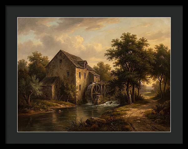 Rustic Charm Of Grain Mills
