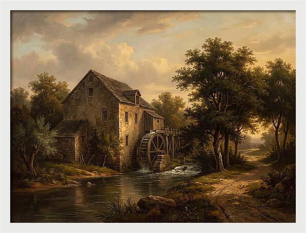 Rustic Charm Of Grain Mills