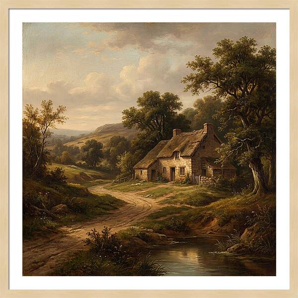 Rustic Charm Of The Countryside