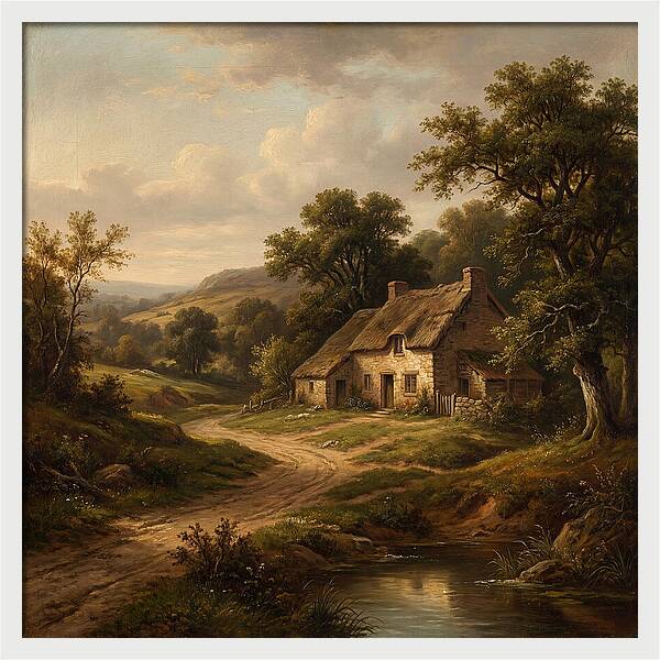 Rustic Charm Of The Countryside