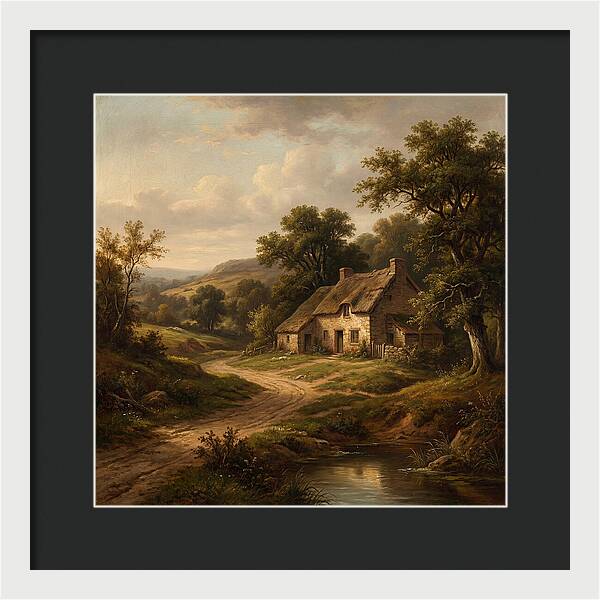 Rustic Charm Of The Countryside
