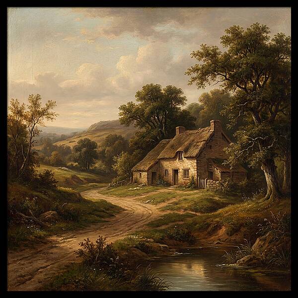 Rustic Charm Of The Countryside
