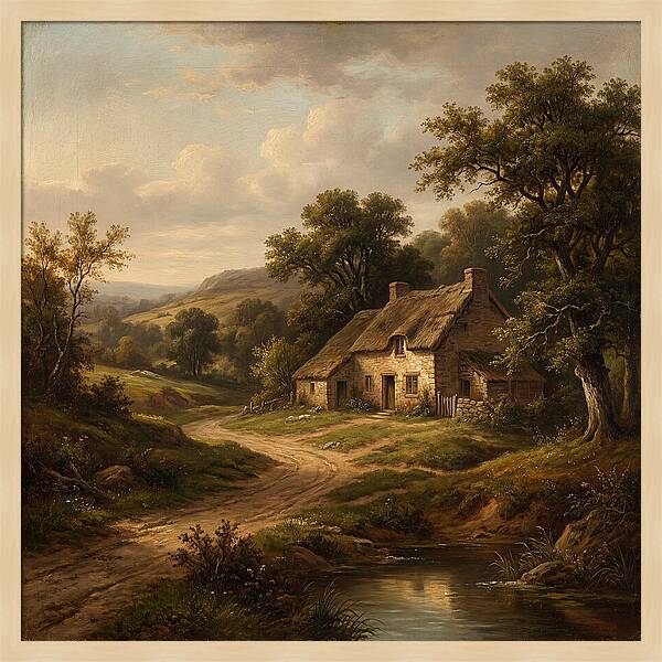 Rustic Charm Of The Countryside