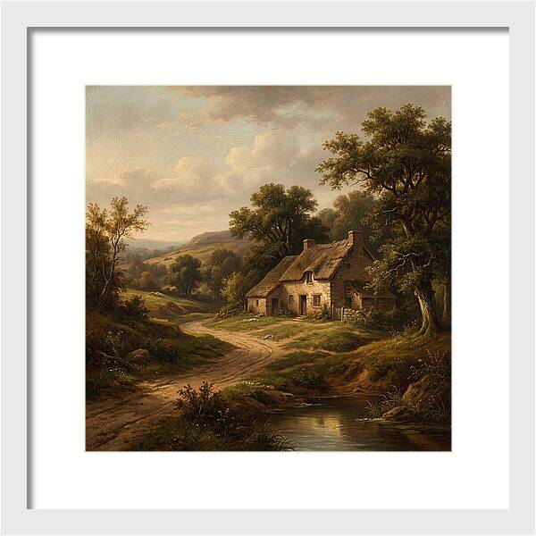 Rustic Charm Of The Countryside