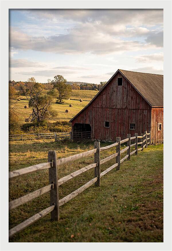 Rustic Charm Of Vermont Barn