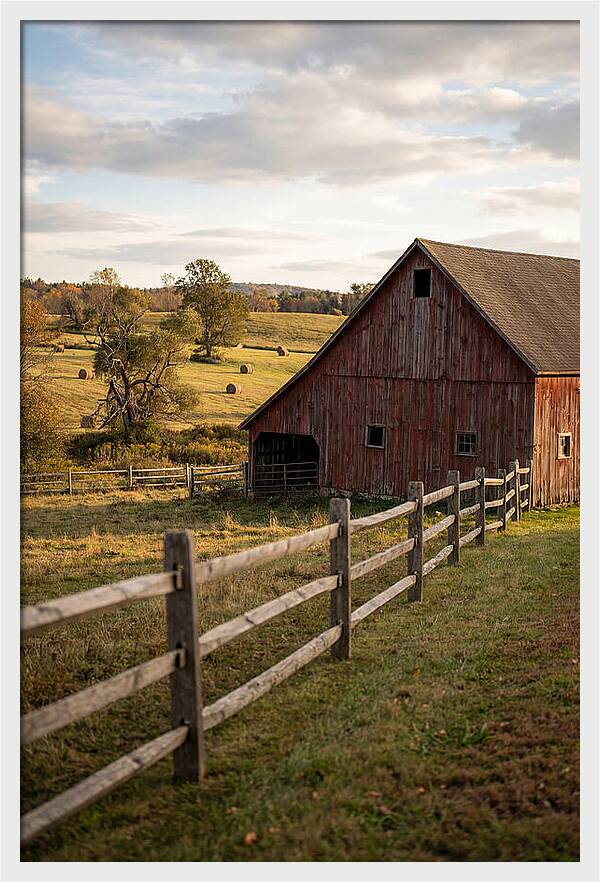 Rustic Charm Of Vermont Barn