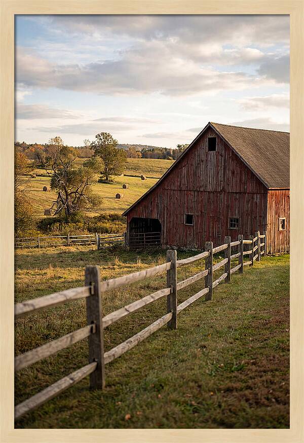 Rustic Charm Of Vermont Barn