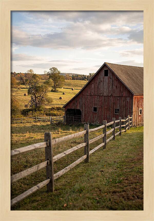 Rustic Charm Of Vermont Barn
