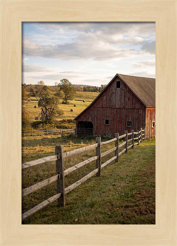 Rustic Charm Of Vermont Barn