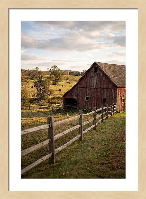 Rustic Charm Of Vermont Barn