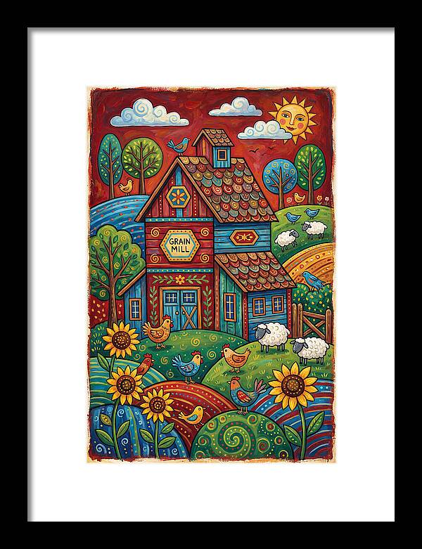 Rustic Harmony In Grain Mill