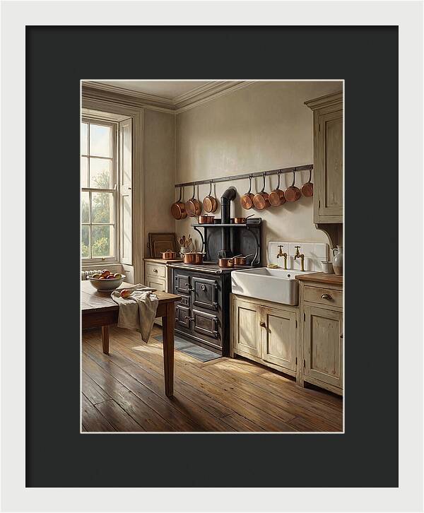 Rustic Kitchen Serenity