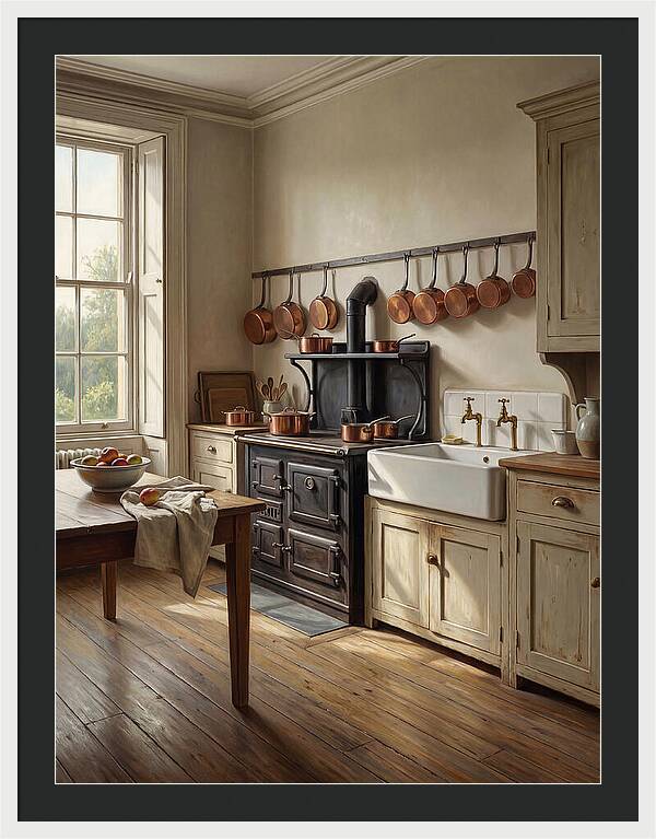 Rustic Kitchen Serenity