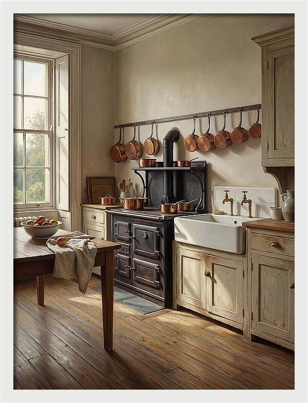 Rustic Kitchen Serenity