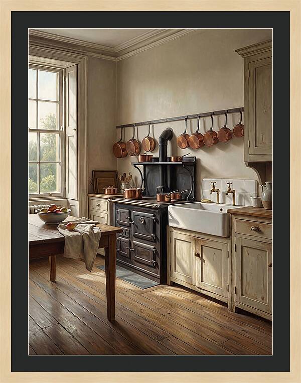 Rustic Kitchen Serenity