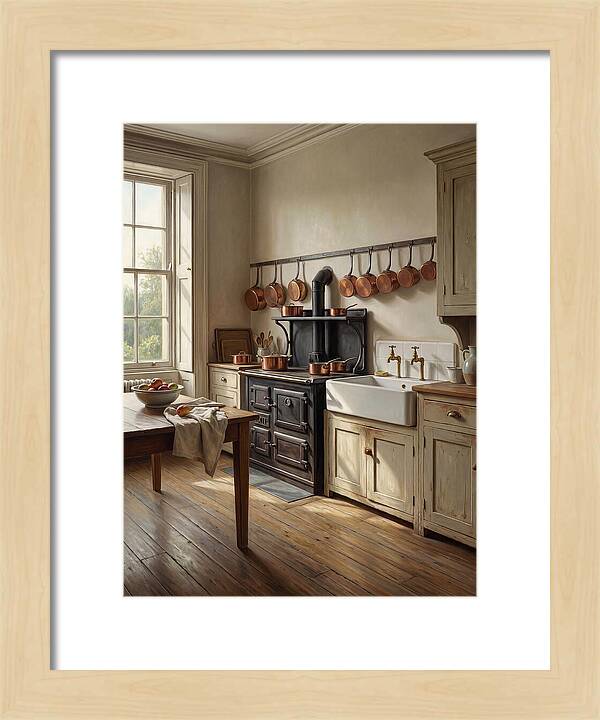 Rustic Kitchen Serenity