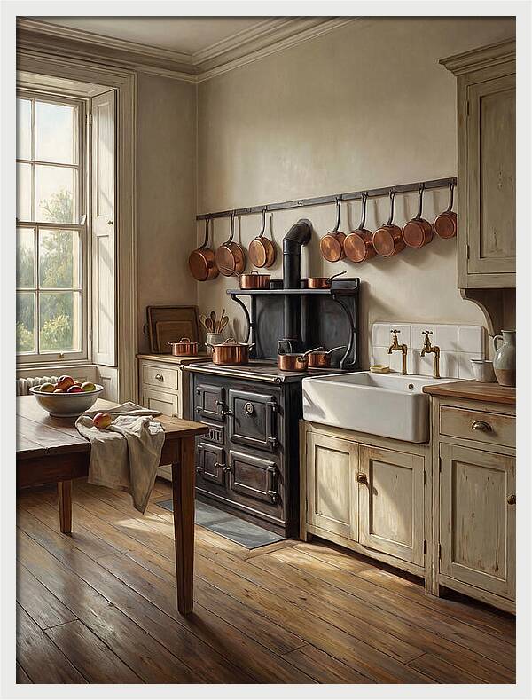 Rustic Kitchen Serenity