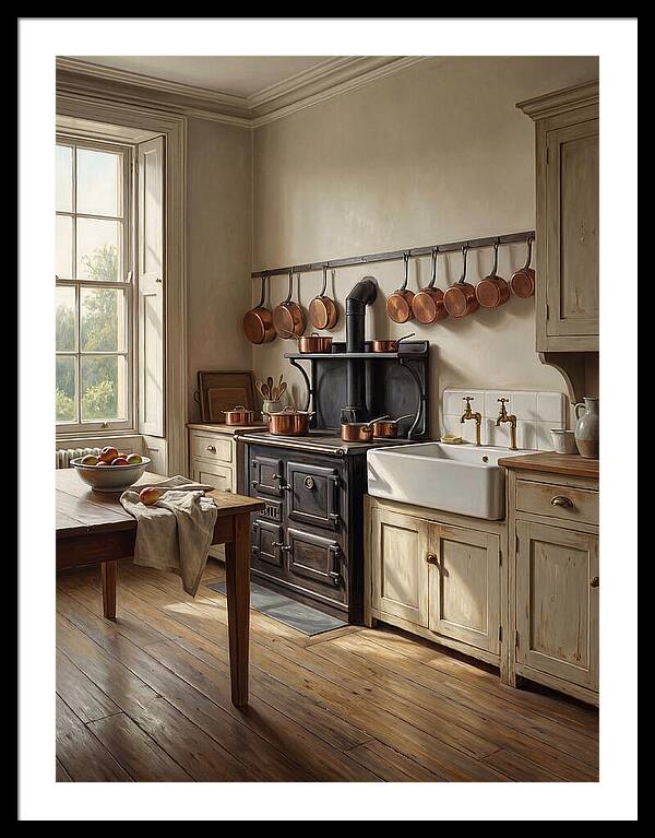 Rustic Kitchen Serenity