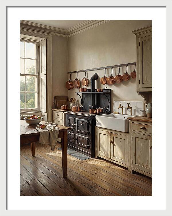 Rustic Kitchen Serenity