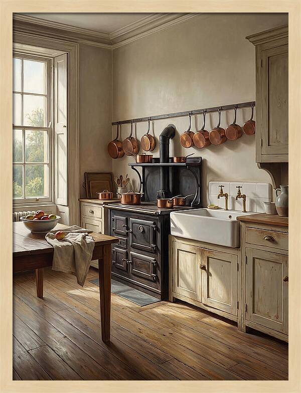 Rustic Kitchen Serenity