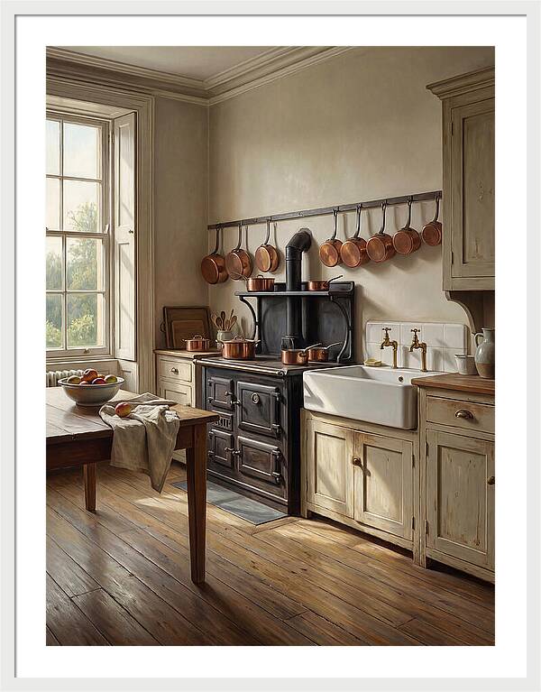 Rustic Kitchen Serenity