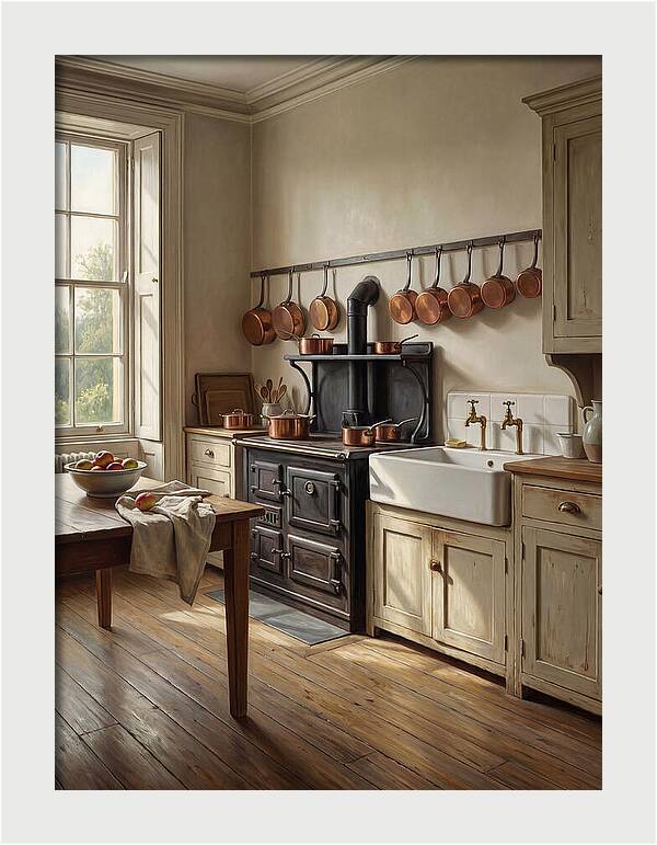 Rustic Kitchen Serenity