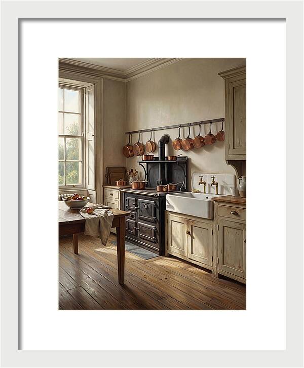 Rustic Kitchen Serenity