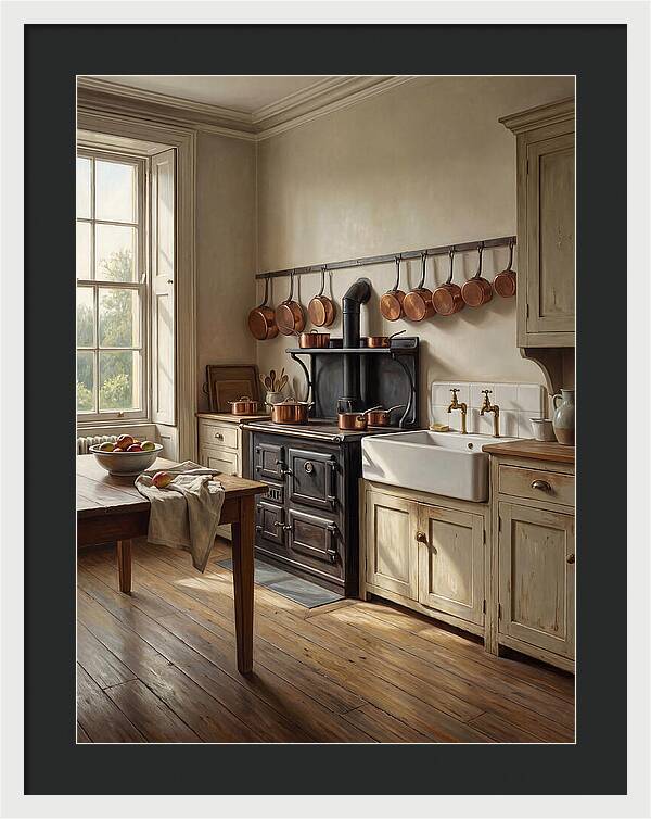 Rustic Kitchen Serenity