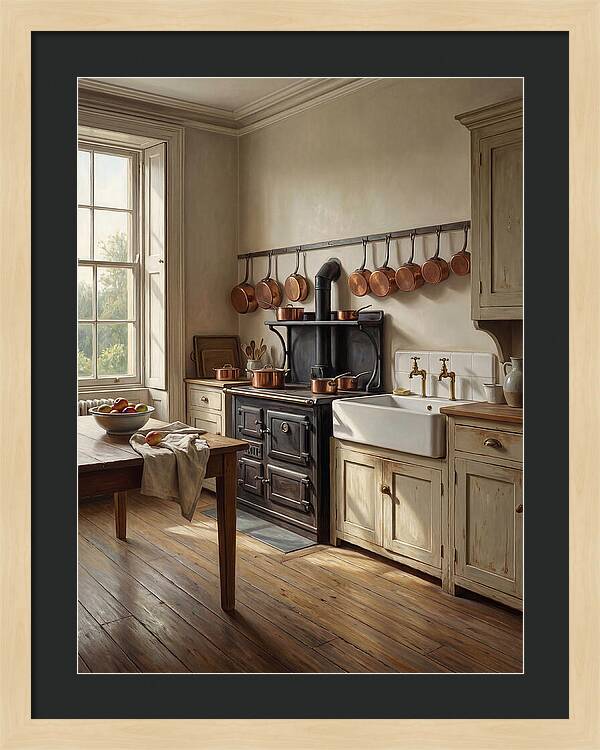 Rustic Kitchen Serenity