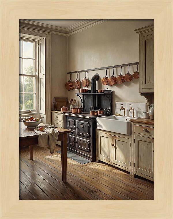 Rustic Kitchen Serenity